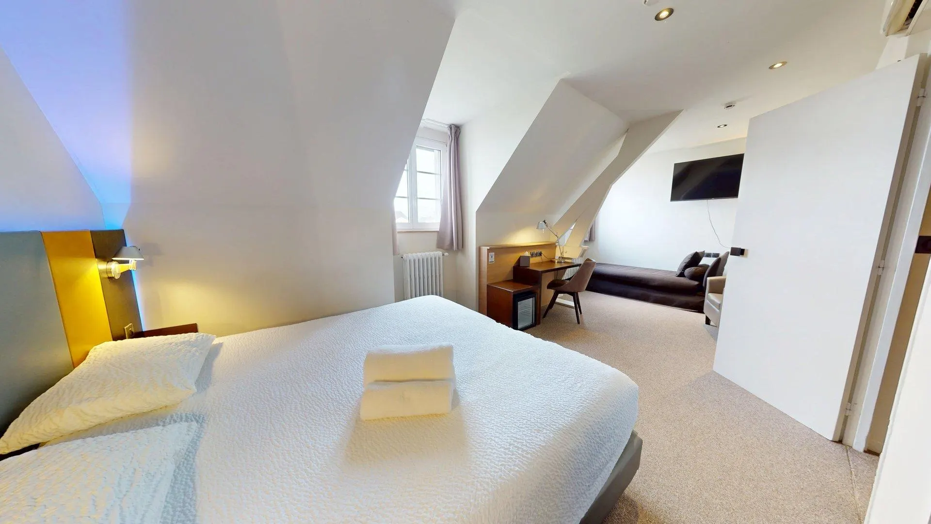 Chambre Familiale mansardée de l'Hôtel de Harlay
