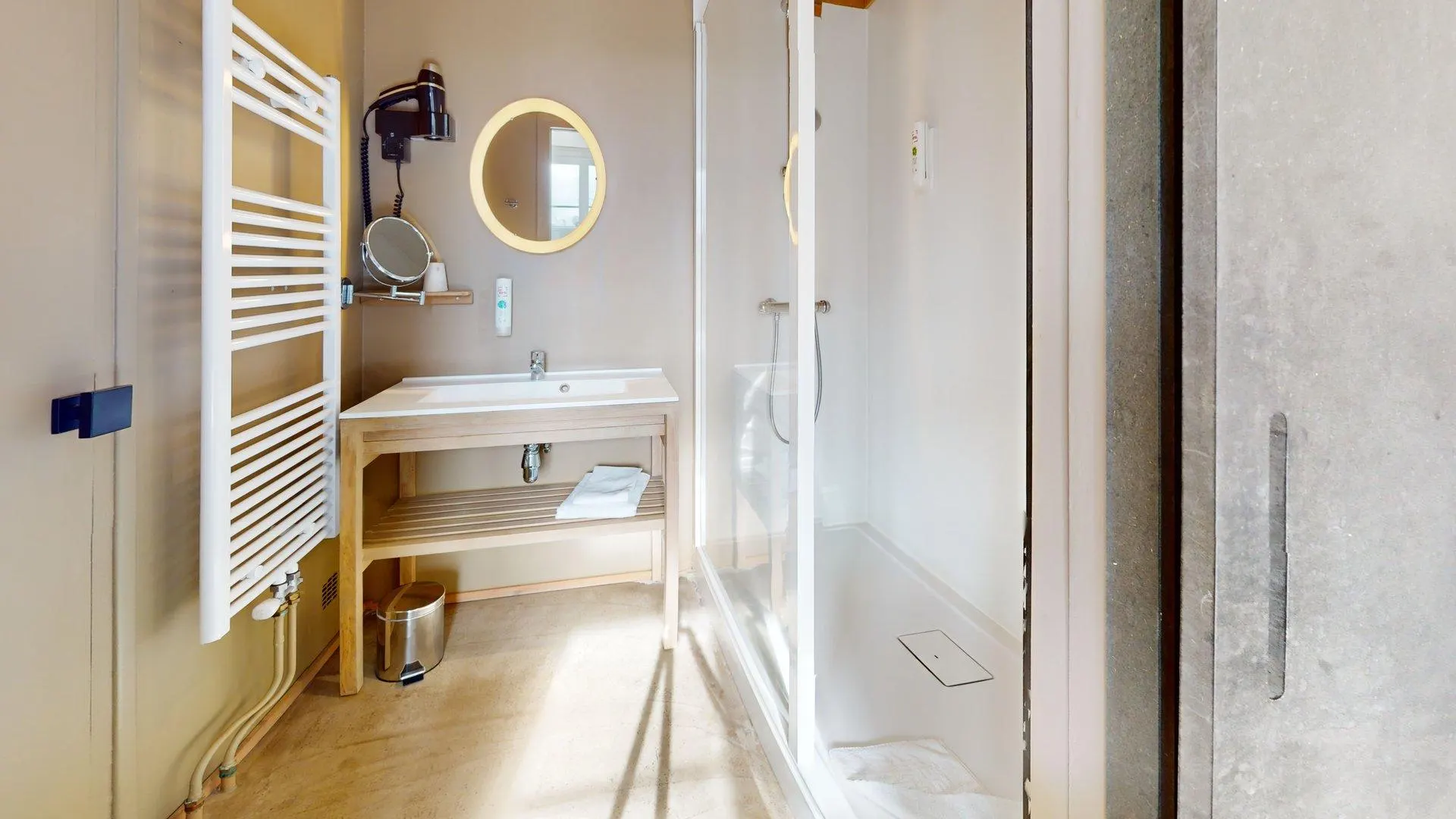 Salle de bains de la chambre Single