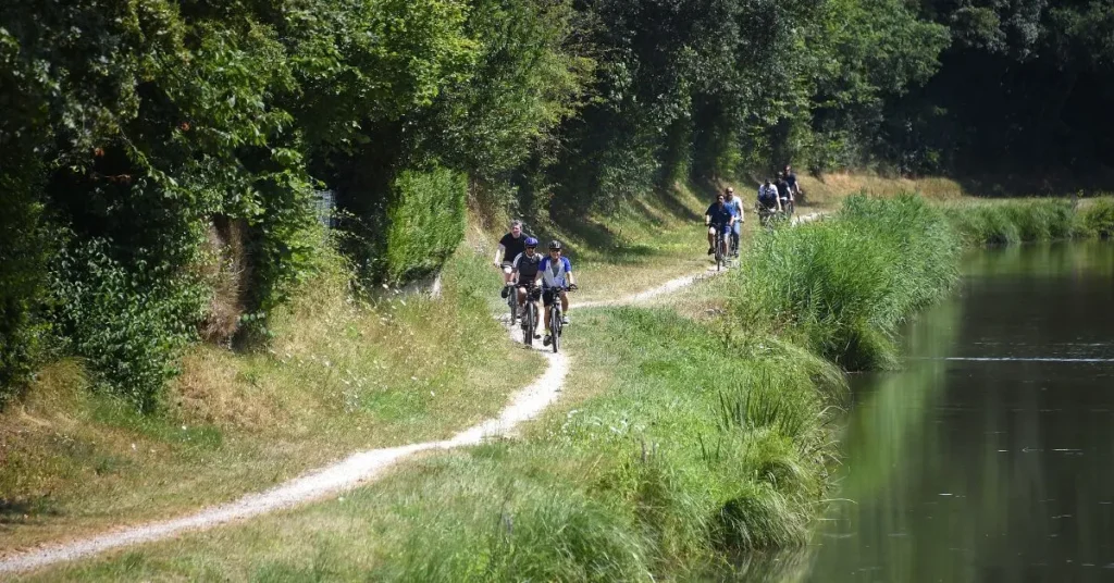 Les voies vertes à vélo autour de Compiègne